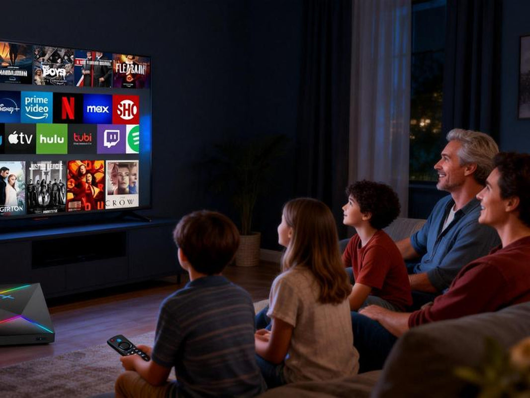 Streamx BOX Compatible with TV/DVD, Support Learningfunction, Sensitive Buttons, Easy Setup for Family Homeentertainment