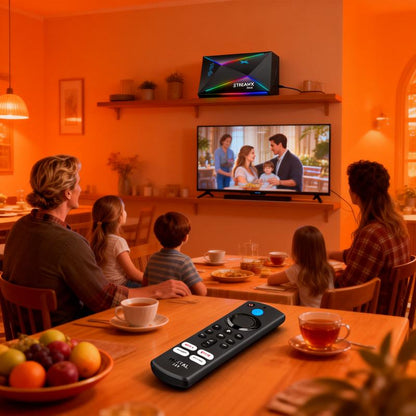 Streamx BOX Compatible with TV/DVD, Support Learningfunction, Sensitive Buttons, Easy Setup for Family Homeentertainment